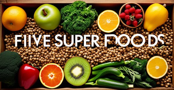 Cinq super aliments : fruits et légumes sains à adopter
