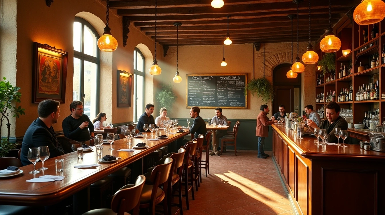 Qu'est-ce qui rend une brasserie italienne unique à Montpellier ?